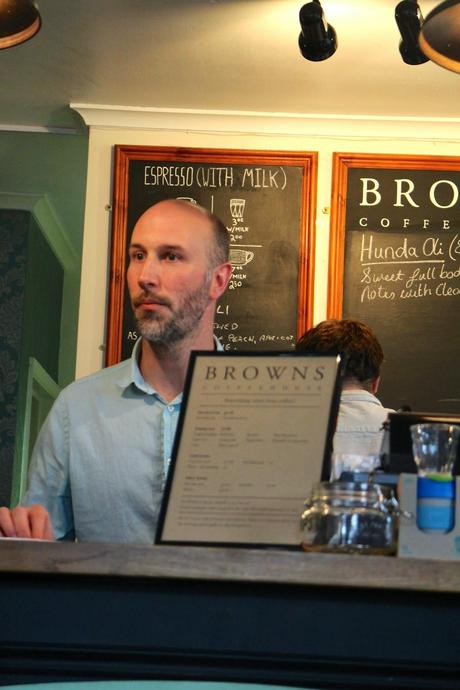 Brown's Coffee House and Julian Baggini; The Virtues of the Table