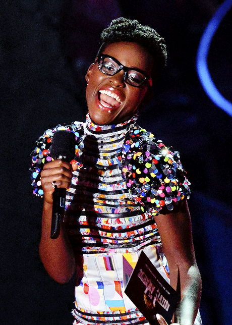 Lupita, Nicki, & Rihanna At MTV Movie Awards Lupita, Nicki, & Rihanna At MTV Movie Awards