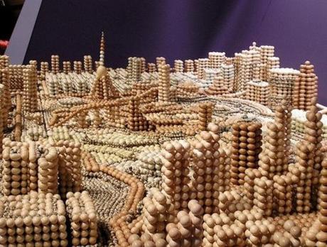 City made from eggs The World’s Top 10 Most Amazing Examples of Easter Art