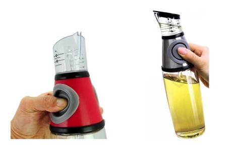 Pour Exactly the Amount You Need Oil-and-Vinegar-Dispenser-Bottle