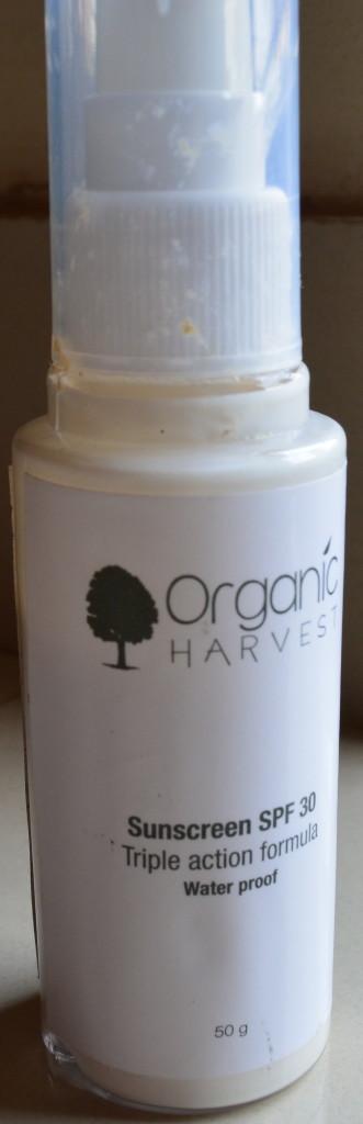 ORGANIC HARVEST SUNSCREEN SPF 30 REVIEW ORGANIC HARVEST SUNSCREEN LOTION