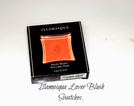 llamasqua Lover Blush Swatches
