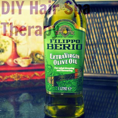 Filippo Berio Extra Virgin Olive Oil | Hair Therapy DIY Hair Mask | Pictorial