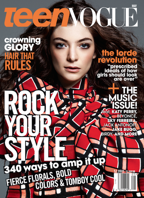 Lorde for Teen Vogue Magazine, May 2014