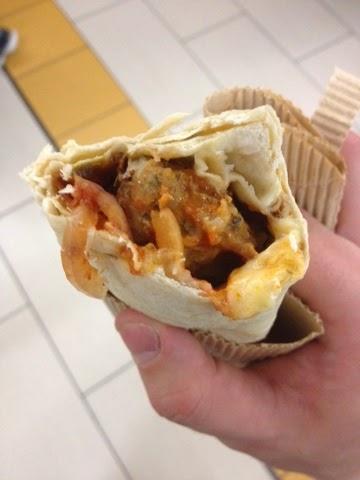 Today's Review: Pret A Manger Swedish Meatball Wrap