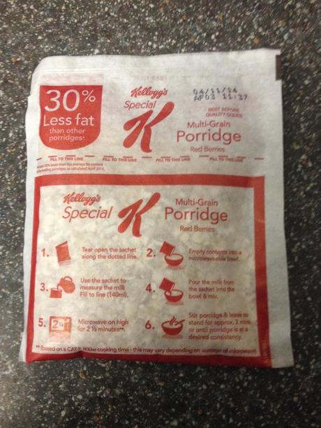 Today's Review: Special K Multi-Grain Porridge