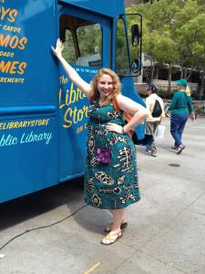 Katie Dunham and the LA Library Bookmobile