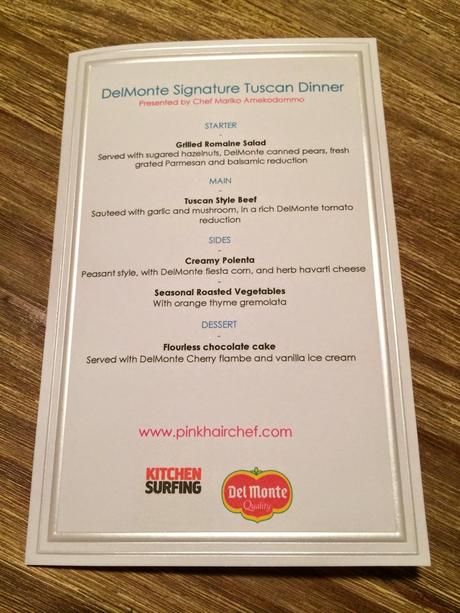 Private Chef Tasting Hosted by Del Monte