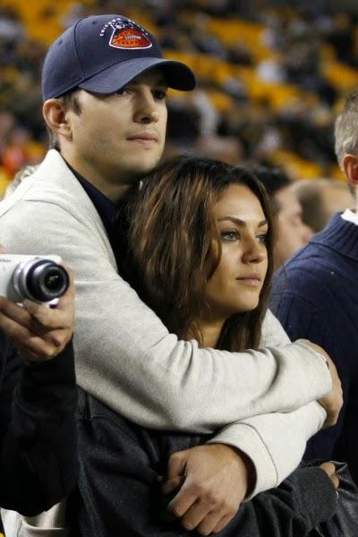 Ashton Kutcher and Mila Kunis