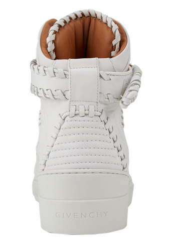 Homeplate High Top:  Givenchy Tyson Whipstitched High-Top Sneaker