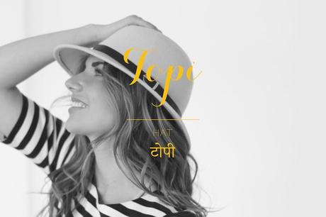 Learning Hindi hat