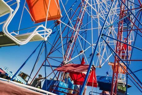 Fun park in New Brighton, Christchurch Fun park in New Brighton, Christchurch