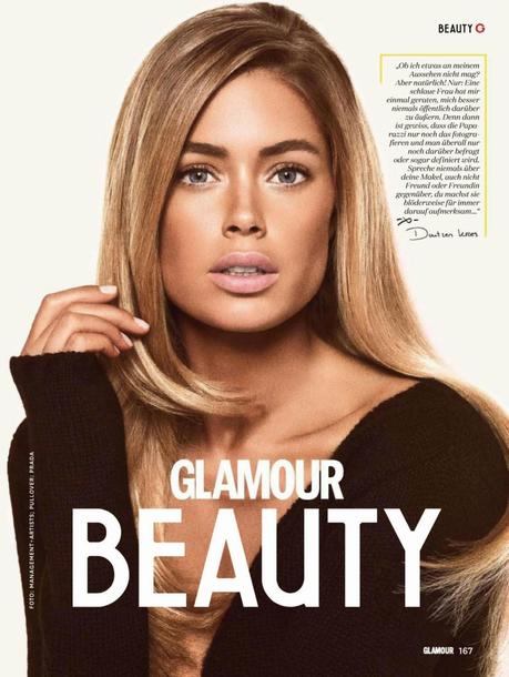 Doutzen Kroes For Glamour Magazine, Germany, May 2014