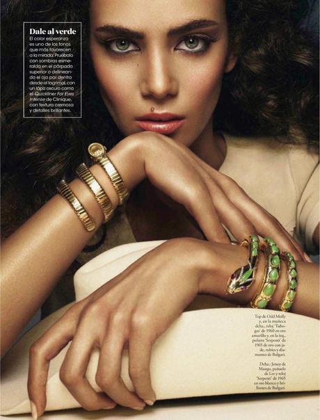 Marine Gaudin For Elle Magazine, Spain, April 2014 Marine Gaudin For Elle Magazine, Spain, April 2014