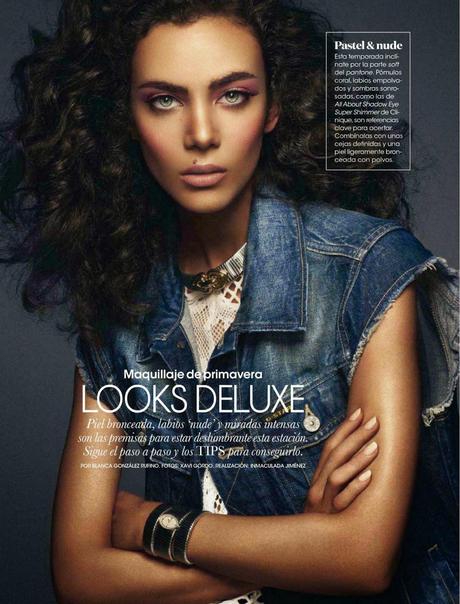 Marine Gaudin For Elle Magazine, Spain, April 2014 Marine Gaudin For Elle Magazine, Spain, April 2014