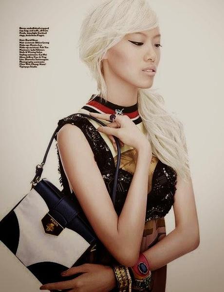 Sheena Liam by Chuan Looi for Harper's Bazaar Magazine, Malaysia, May 2014