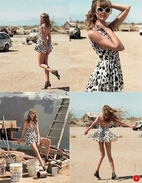 Frida Gustavsson by Matt Jones for Elle Magazine, Italia, May 2014 Frida Gustavsson by Matt Jones for Elle Magazine, Italia, May 2014