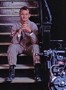 Bill-Murray-on-the-set-of-Ghostbusters
