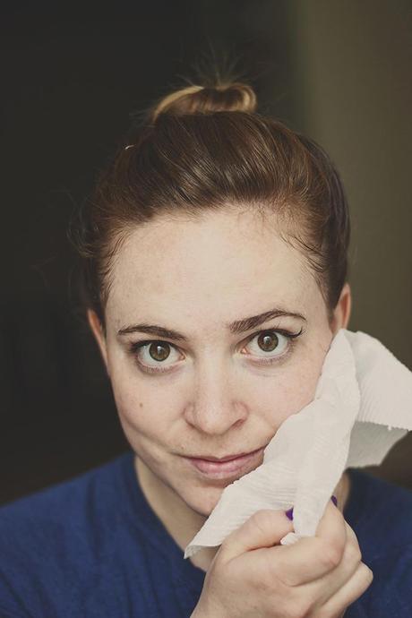 Facial Care Routine With Scott Paper Towels
