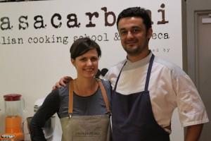 Owners, Fiona and Matteo Carboni