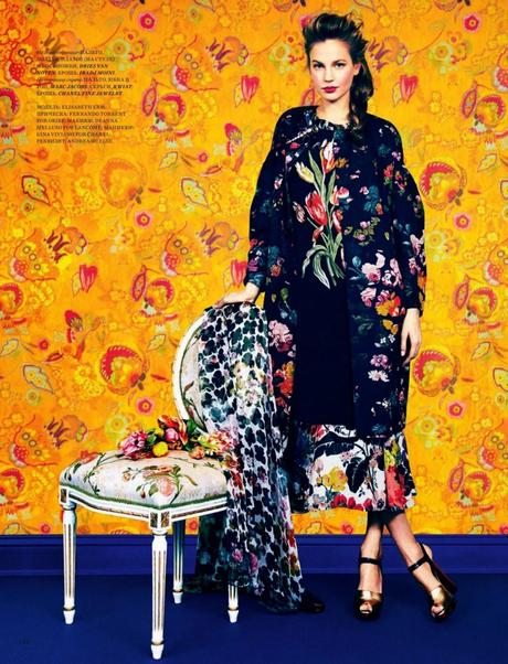 Elisabeth Erm For Harpers Bazaar Magazine,Russia, May 2014 Elisabeth Erm For Harpers Bazaar Magazine,Russia, May 2014