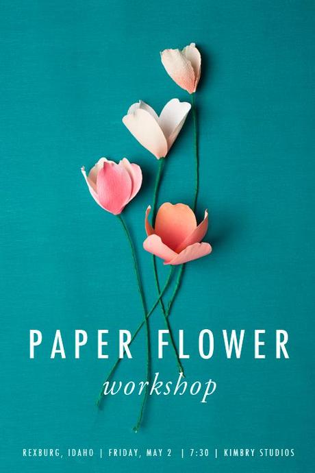 Paper flower workshop