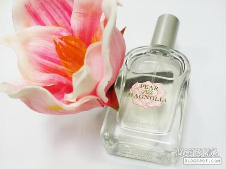 crabtree & evelyn pear and pink magnolia eau de toilette review