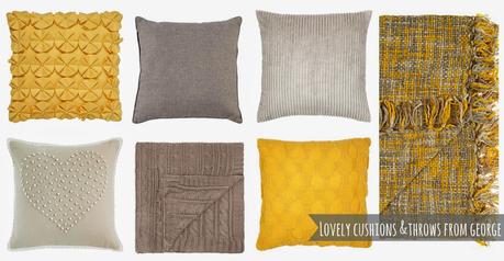 Gorgeous Cushions & Throws From George At Asda