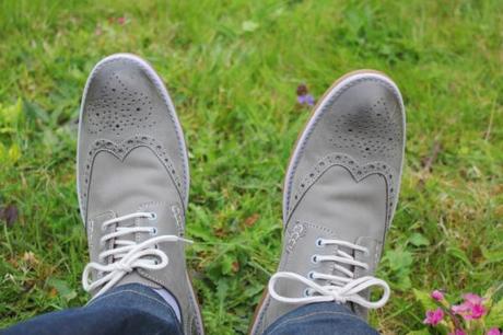tuesday shoesday mens shoes grey farli limit brogues from clarks