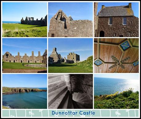 Dunnottar Castle collage - 'growourown.blogspot.com' ~ An allotment blog