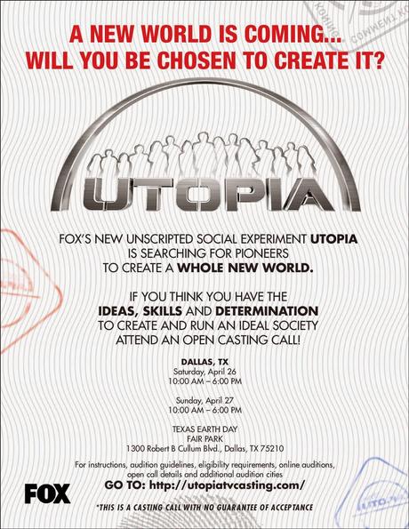 FOX is looking for people to create UTOPIA