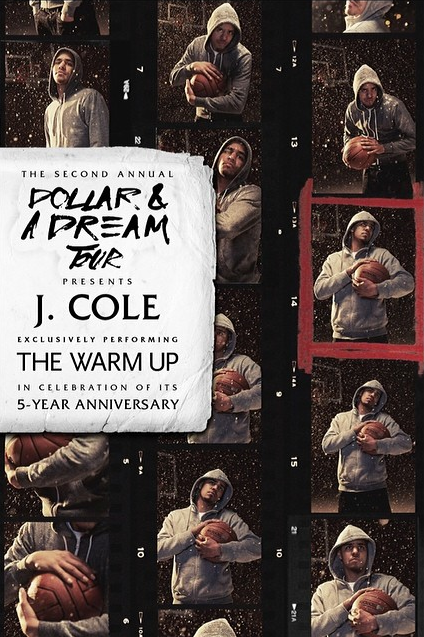 News: @JColeNC Announces 2nd “Dollar & A Dream” Tour! j-cole-tour