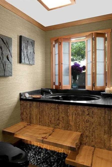 Japanese Zen Bathroom Design