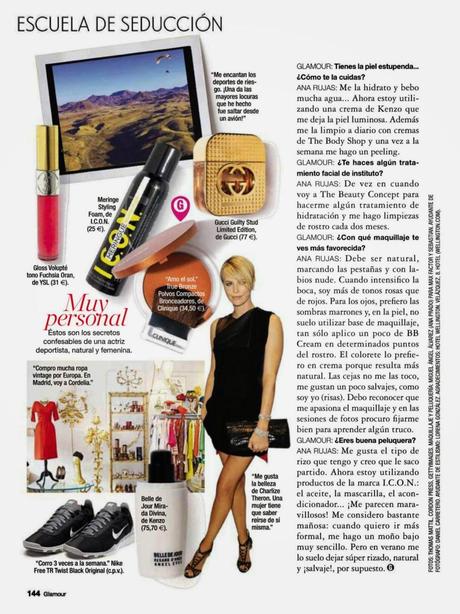 Ana Rujas For Glamour Magazine, Spain, May 2014 Ana Rujas For Glamour Magazine, Spain, May 2014