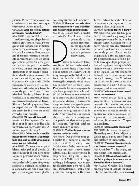 Ana Rujas For Glamour Magazine, Spain, May 2014 Ana Rujas For Glamour Magazine, Spain, May 2014