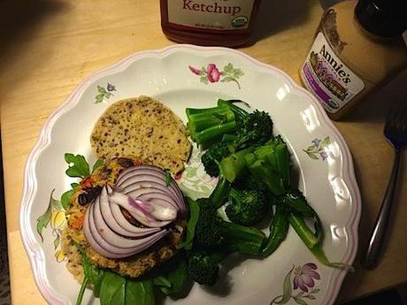 24 Hours Upstate oh she glows gluten free veggie burger.JPG