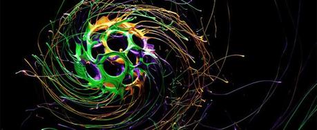 The results of centrifugal force on toys soaked with paint The results of centrifugal force on toys soaked with paint