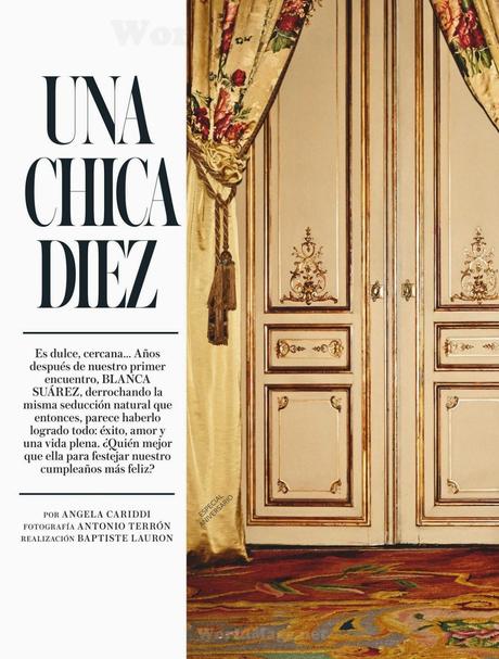Blanca Suarez For InStyle Magazine, Spain, May 2014 Blanca Suarez For InStyle Magazine, Spain, May 2014