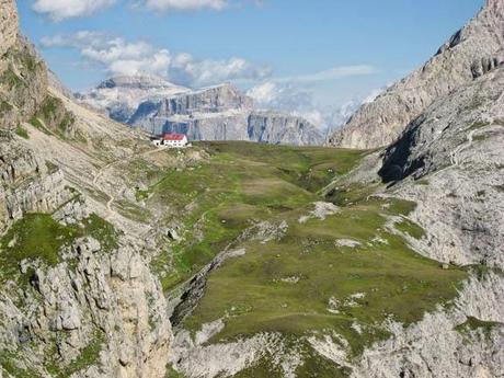 Hiking to the Rifugio Alpe di Tires (2,440 meters)—Dolomites