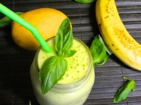 Tropical Basil Smoothie