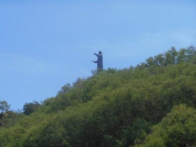 Backpacking in East Timor: Visiting the Jesus Statue at Cape Fatucama jesus statue dili