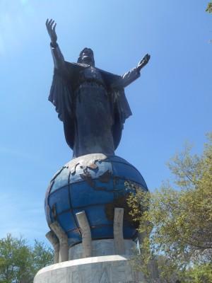 Backpacking in East Timor: Visiting the Jesus Statue at Cape Fatucama The Jesus Statue/Cristo Rei in East Timor.