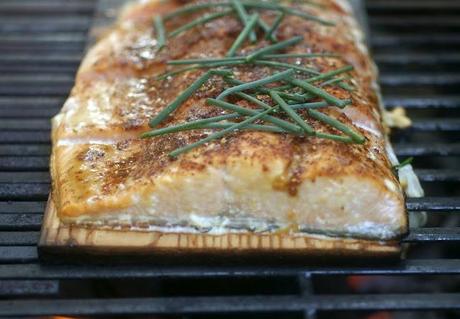 Cedar Planked Salmon and a Guest Post 007