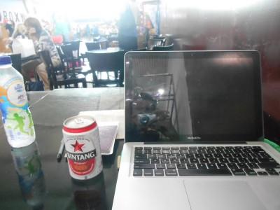 Sunday’s Inspiration: So What Do You Do For a Living? Relaxing in Bali with a Bintang Beer this week.