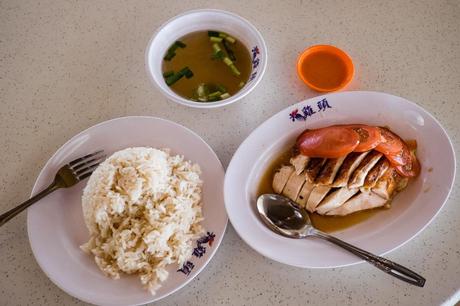The magic Singaporean chicken rice!