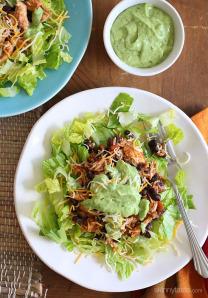 Gluten free menu plan: April 27-May 3 2014 crock-pot-chicken-and-black-bean-taco-salad