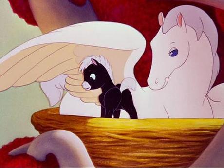 Sampling the Space: Disney’s Fantasia Pastoral 2 Pegasus and child