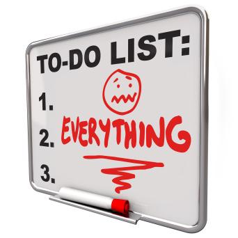 You don’t have to to do list
