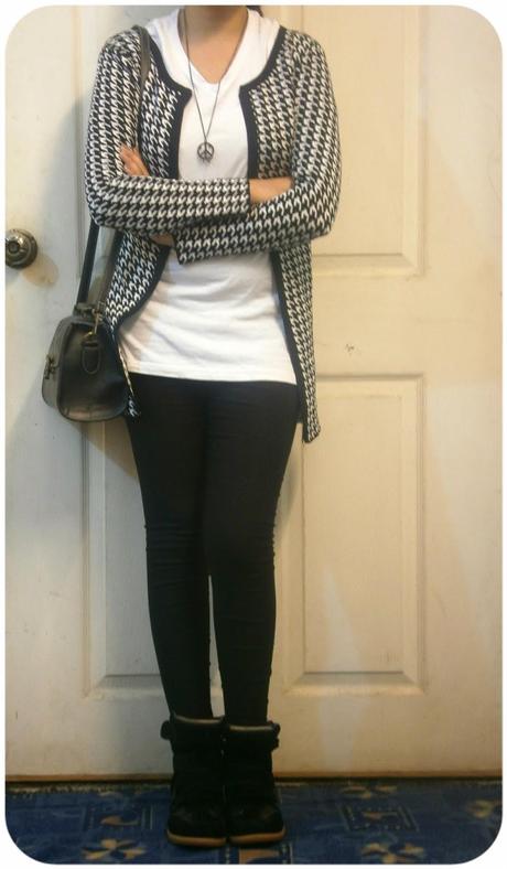 OOTD: Houndstooth OOTD: Houndstooth
