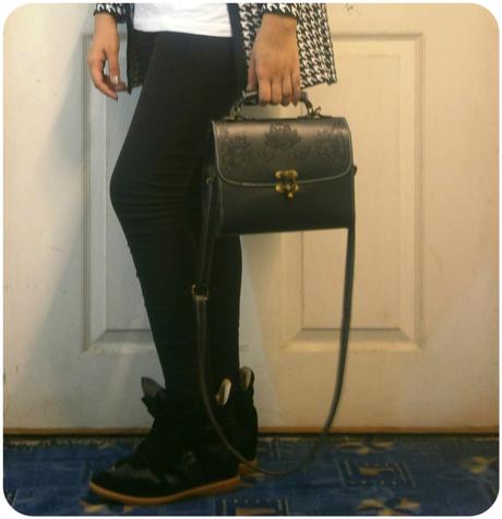 OOTD: Houndstooth OOTD: Houndstooth
